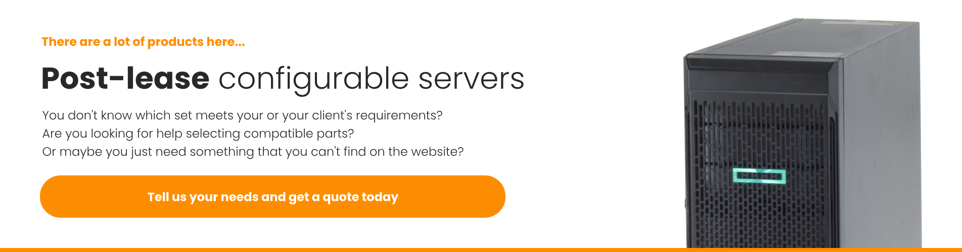 Customizable servers